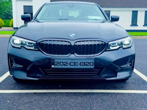 BMW 3-Series Saloon, Petrol Plug-in Hybrid, 2020, Black