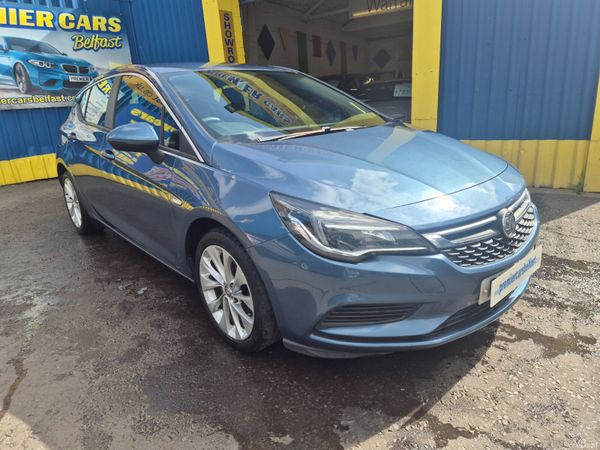 Vauxhall Astra Hatchback, Petrol, 2016, Blue