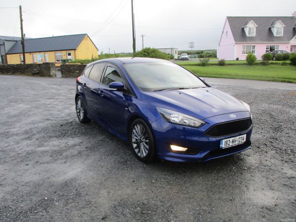 Ford Focus Hatchback, Diesel, 2018, Blue