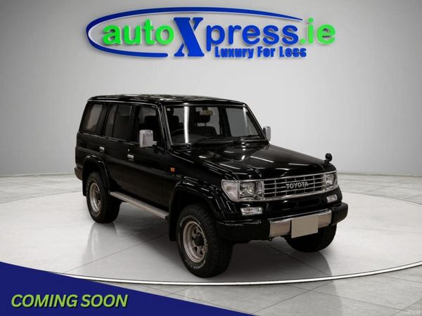 Toyota Land Cruiser SUV, Diesel, 1995, Black