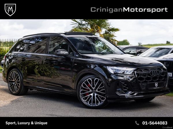Audi Q7 SUV, Petrol Plug-in Hybrid, 2026, Black