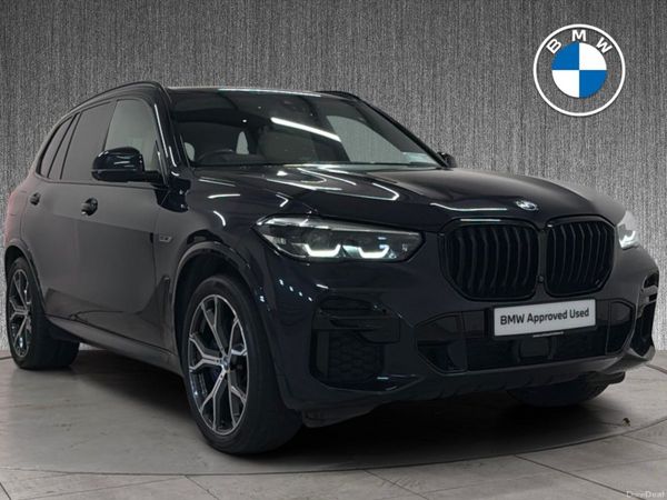 BMW X5 SUV, Petrol Plug-in Hybrid, 2022, Black