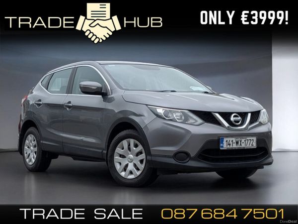 Nissan Qashqai Hatchback, Diesel, 2014, Grey