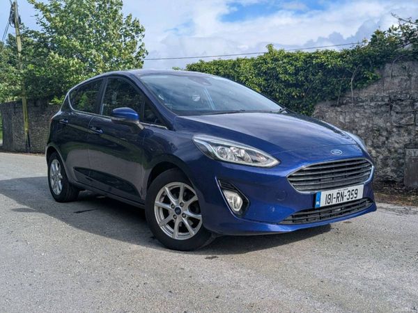 Ford Fiesta Hatchback, Petrol, 2018, Blue