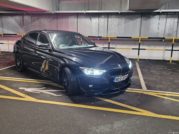 BMW 3-Series Saloon, Petrol Plug-in Hybrid, 2016, Black