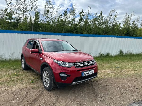 Land Rover Discovery Sport SUV, Diesel, 2016, Red