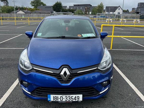 Renault Clio Hatchback, Petrol, 2018, Blue