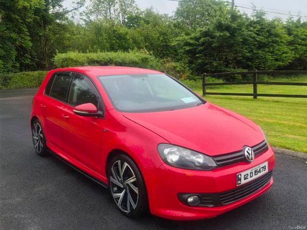 Volkswagen Golf Estate, Petrol, 2012, Red