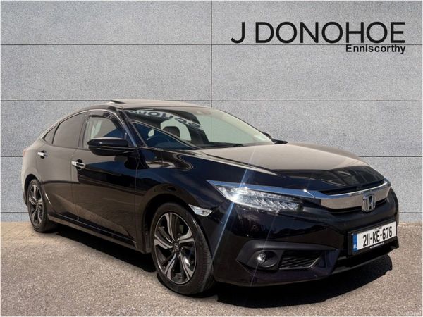 Honda Civic Saloon, Petrol, 2021, Black