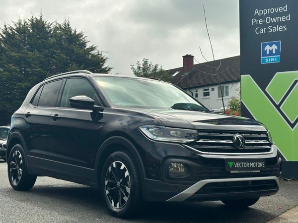 Volkswagen T-Cross SUV, Petrol, 2024, Black