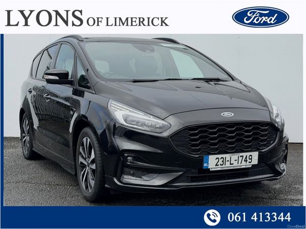Ford S-Max MPV, Diesel, 2023, Black