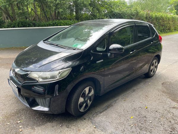 Honda Fit Hatchback, Petrol Hybrid, 2015, Black
