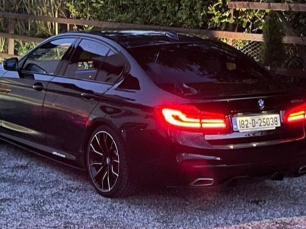 BMW 5-Series Saloon, Diesel, 2018, Black