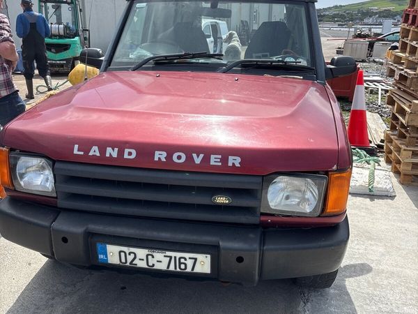 Land Rover Discovery SUV, Diesel, 2002, Red