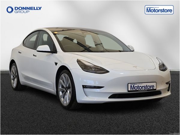 Tesla Model 3 Saloon, Electric, 2022, White