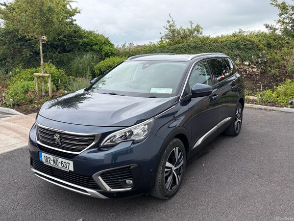 Peugeot 5008 MPV, Diesel, 2018, Blue
