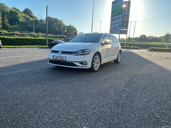 Volkswagen Golf Hatchback, Petrol, 2019, White