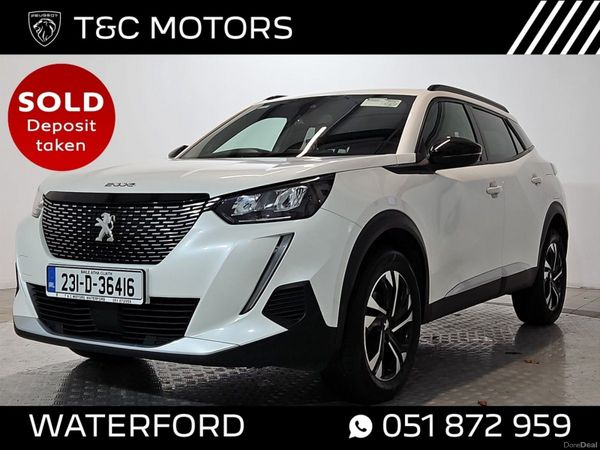 Peugeot 2008 SUV, Petrol, 2023, White