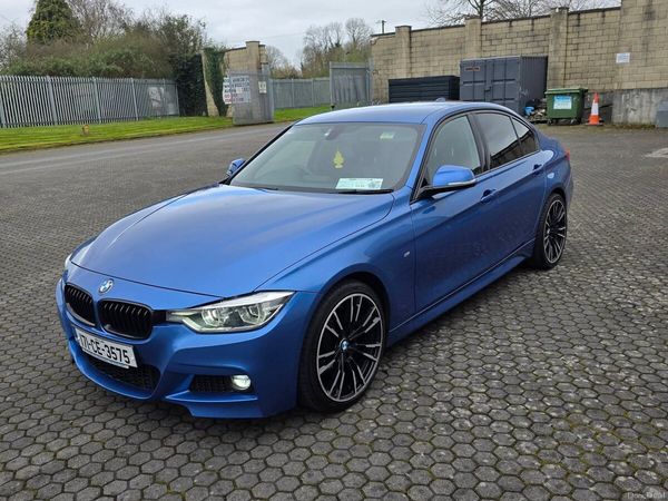 BMW 3-Series Saloon, Diesel, 2017, Blue