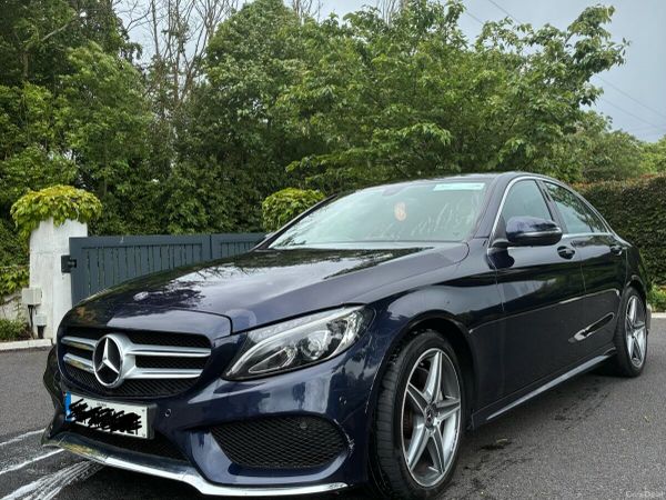 Mercedes-Benz C-Class Saloon, Diesel, 2018, Blue