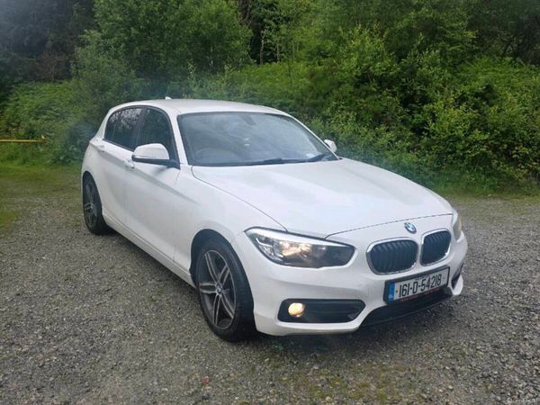 BMW 1-Series Hatchback, Petrol, 2016, White