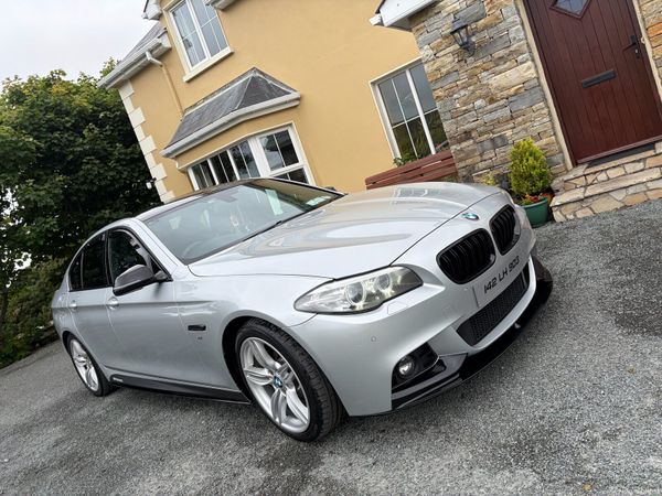 BMW 5-Series Saloon, Diesel, 2014, Silver