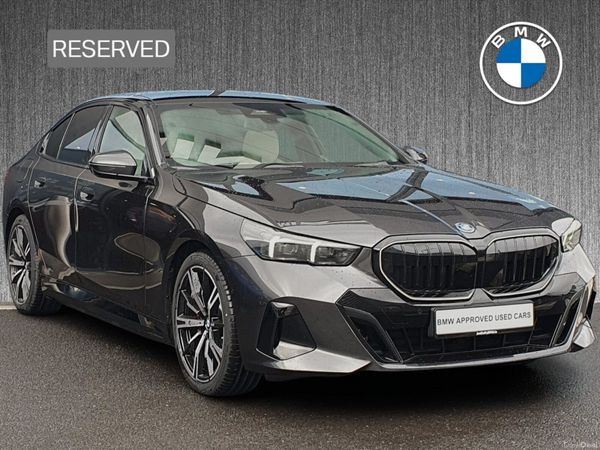 BMW 5-Series Saloon, Petrol Plug-in Hybrid, 2026, Grey
