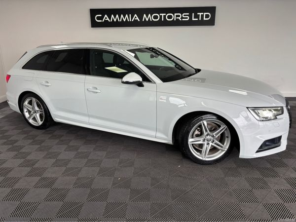 Audi A4 Saloon, Petrol, 2017, White
