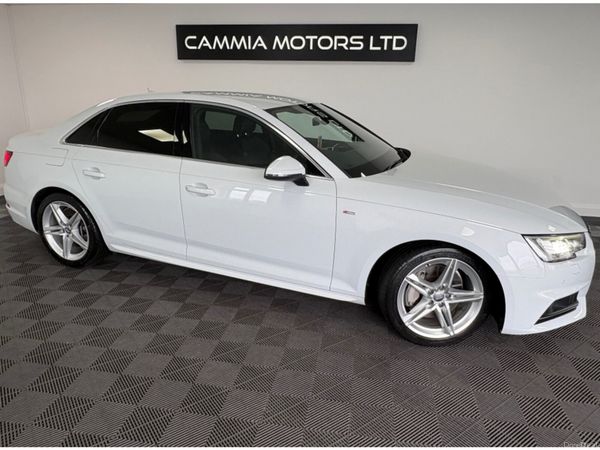 Audi A4 Saloon, Petrol, 2016, White