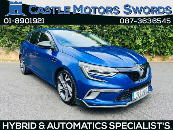 Renault Megane Hatchback, Petrol, 2017, Blue