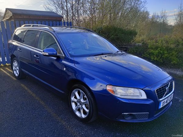 Volvo V70 Estate, Diesel, 2009, Blue