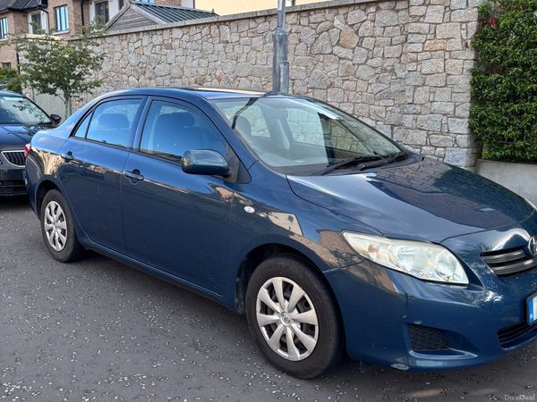 Toyota Corolla Saloon, Petrol, 2007, Blue