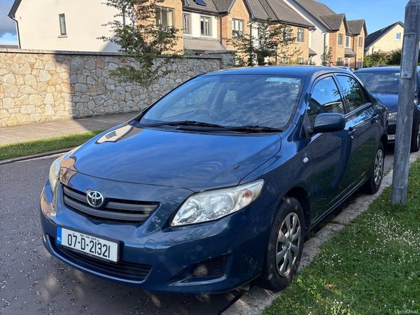 Toyota Corolla Saloon, Petrol, 2007, Blue