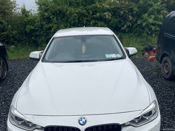 BMW 3-Series Saloon, Diesel, 2014, White