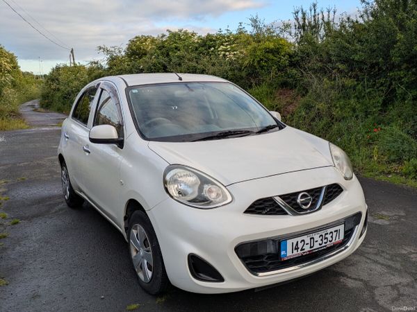 Nissan March Hatchback, Petrol, 2014, White