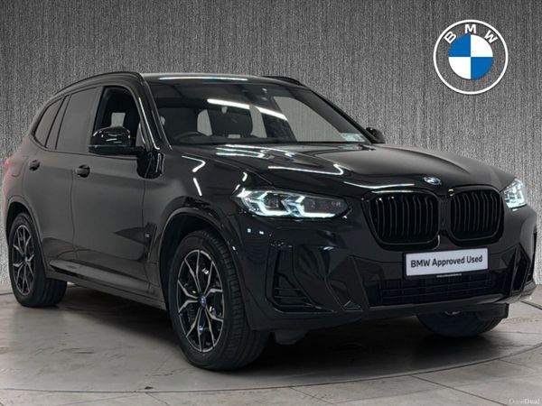 BMW X3 SUV, Petrol Plug-in Hybrid, 2024, Black