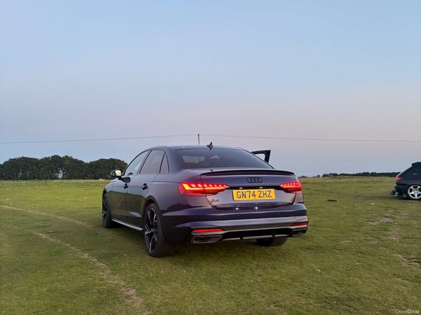 Audi A4 Saloon, Petrol Hybrid, 2024, Blue