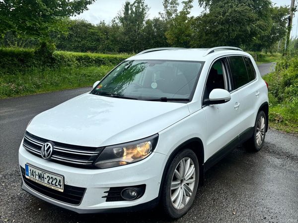 Volkswagen Tiguan SUV, Diesel, 2014, White