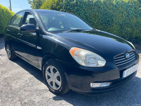 Hyundai Accent Saloon, Petrol, 2007, Black