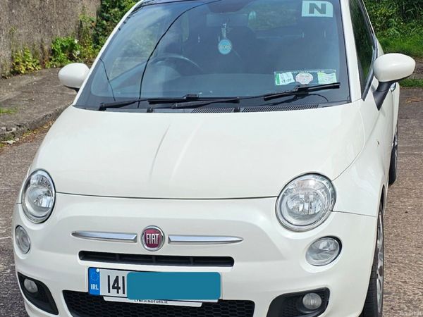 Fiat 500 Hatchback, Petrol, 2014, White