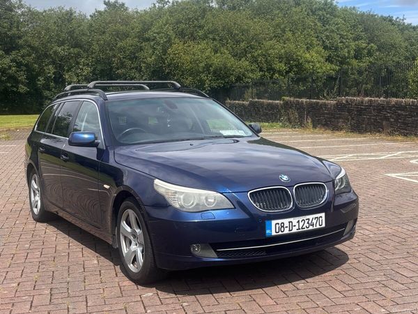 BMW 5-Series Estate, Diesel, 2008, Blue