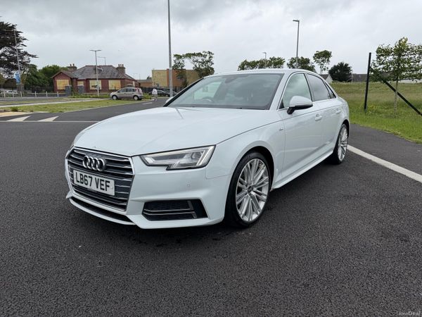 Audi A4 Saloon, Diesel, 2018, White