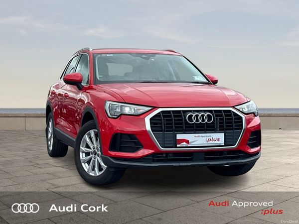 Audi Q3 SUV, Petrol Plug-in Hybrid, 2024, Red