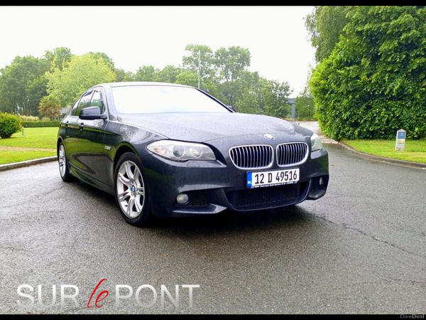 BMW 5-Series Saloon, Diesel, 2012, Grey