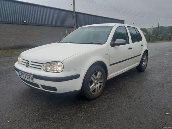 Volkswagen Golf Hatchback, Diesel, 2003, White