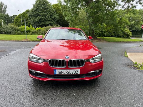 BMW 3-Series Saloon, Diesel, 2016, Red
