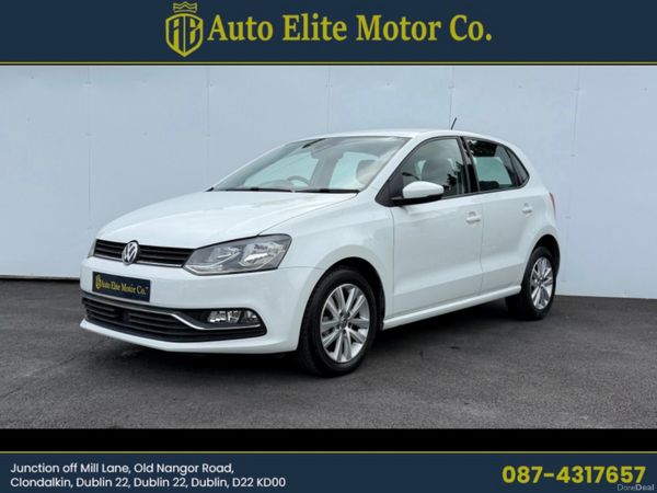 Volkswagen Polo Hatchback, Petrol, 2016, White