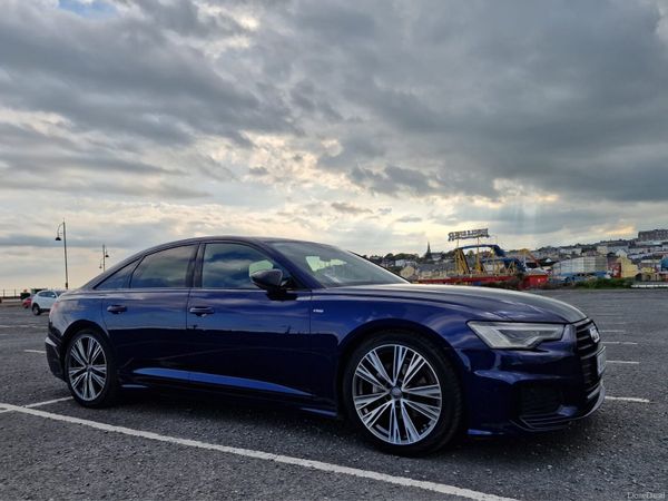 Audi A6 Saloon, Diesel, 2019, Blue