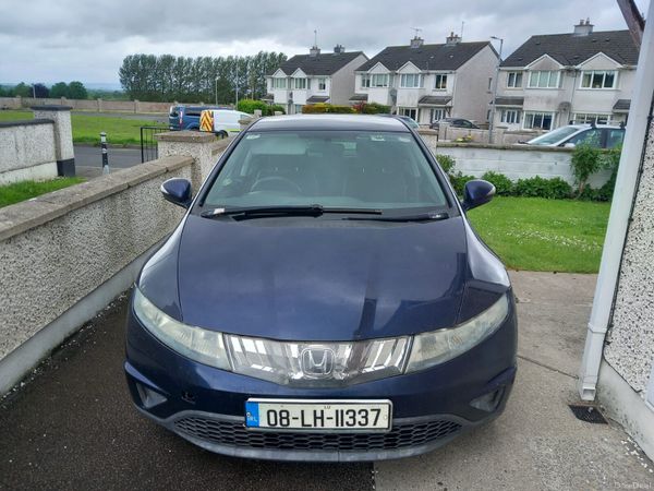 Honda Civic Hatchback, Diesel, 2008, Blue
