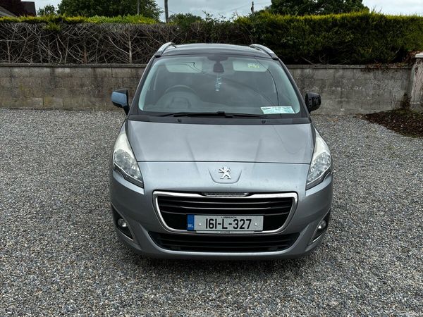 Peugeot 5008 MPV, Diesel, 2016, Grey